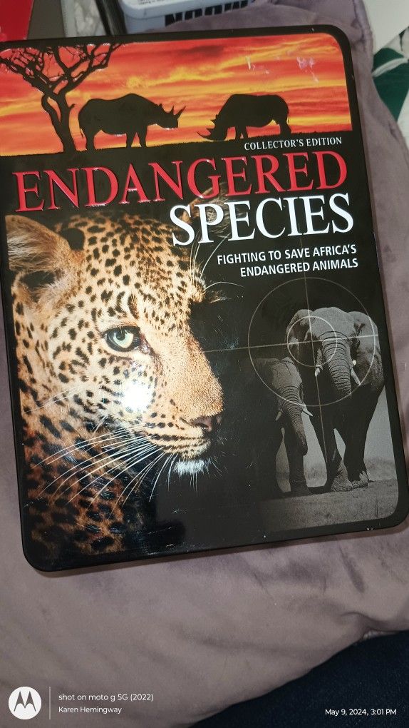 Endangered Species Collector's Edition DVD SET 