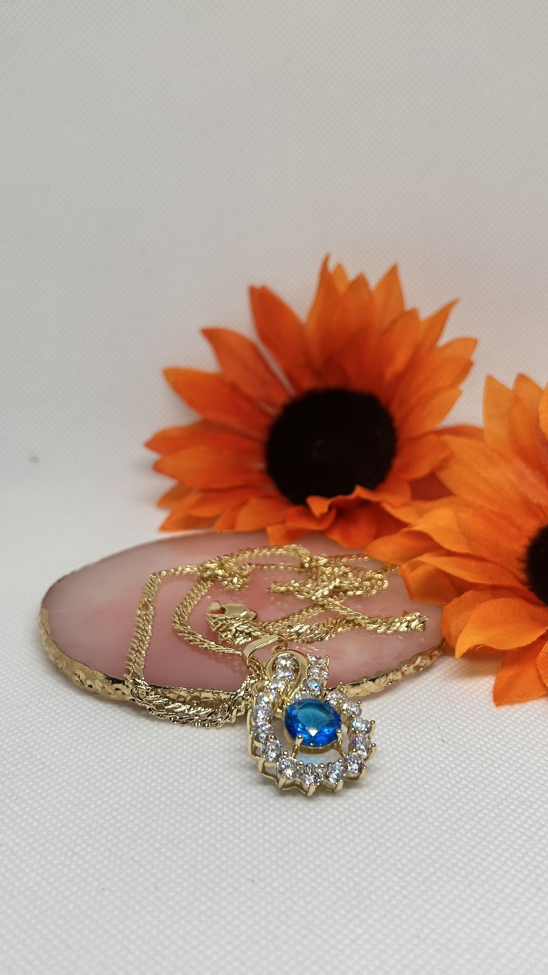 Blue Pendent Necklace