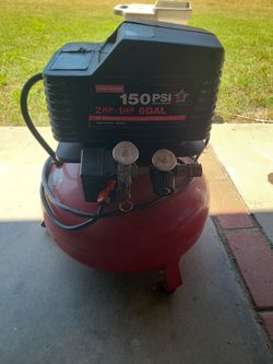 Craftsman Pancake Compressor.