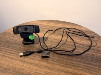 Logitech HD 1080p Webcam with USB Cable
