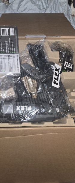 Flex Framing Nailer With Charger And Battery Included