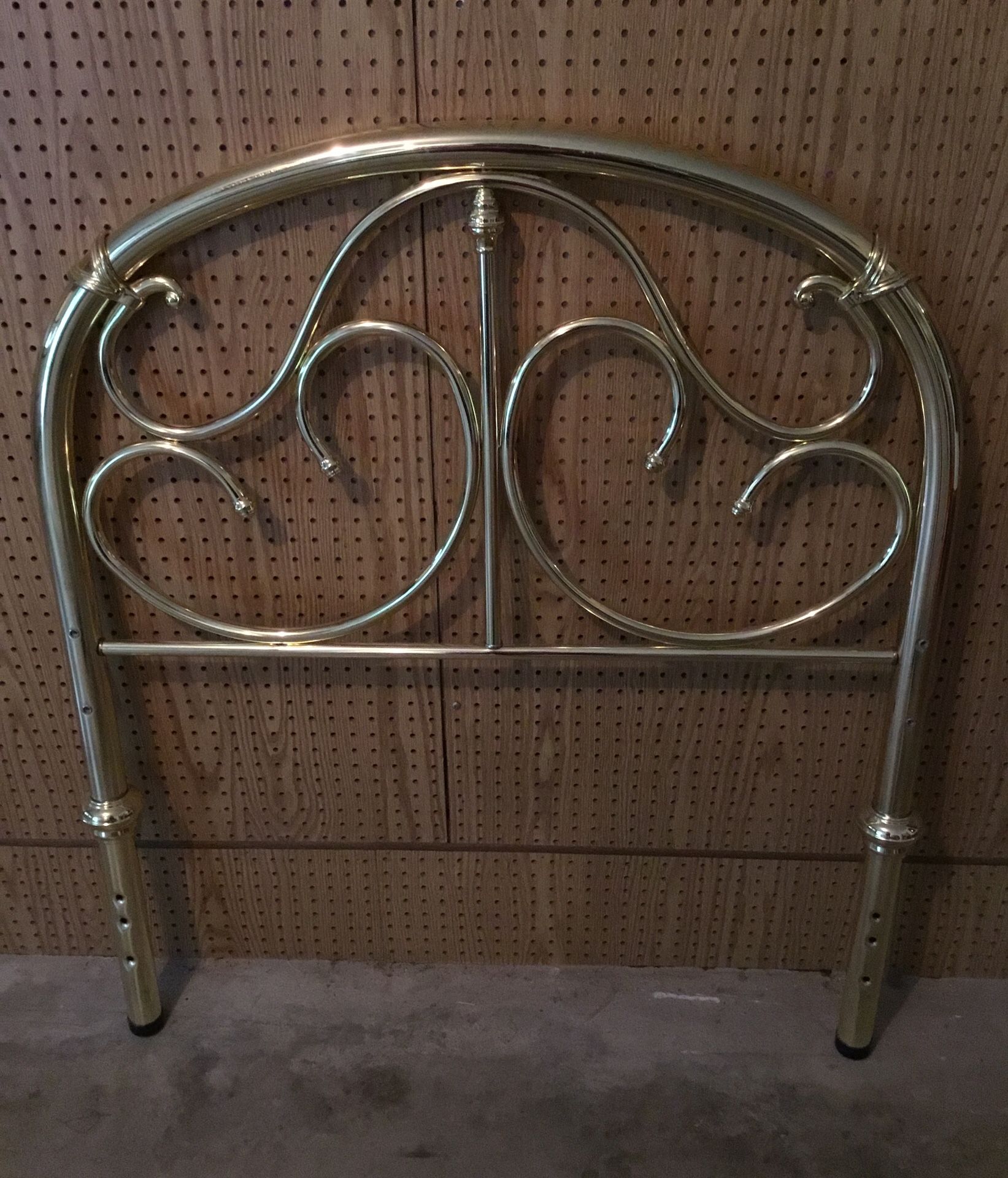 Twin Brass Headboard
