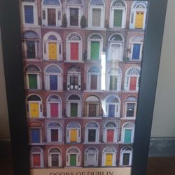 Dublin Framed Art. Brand New!