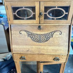 Antique Secretary Desk.