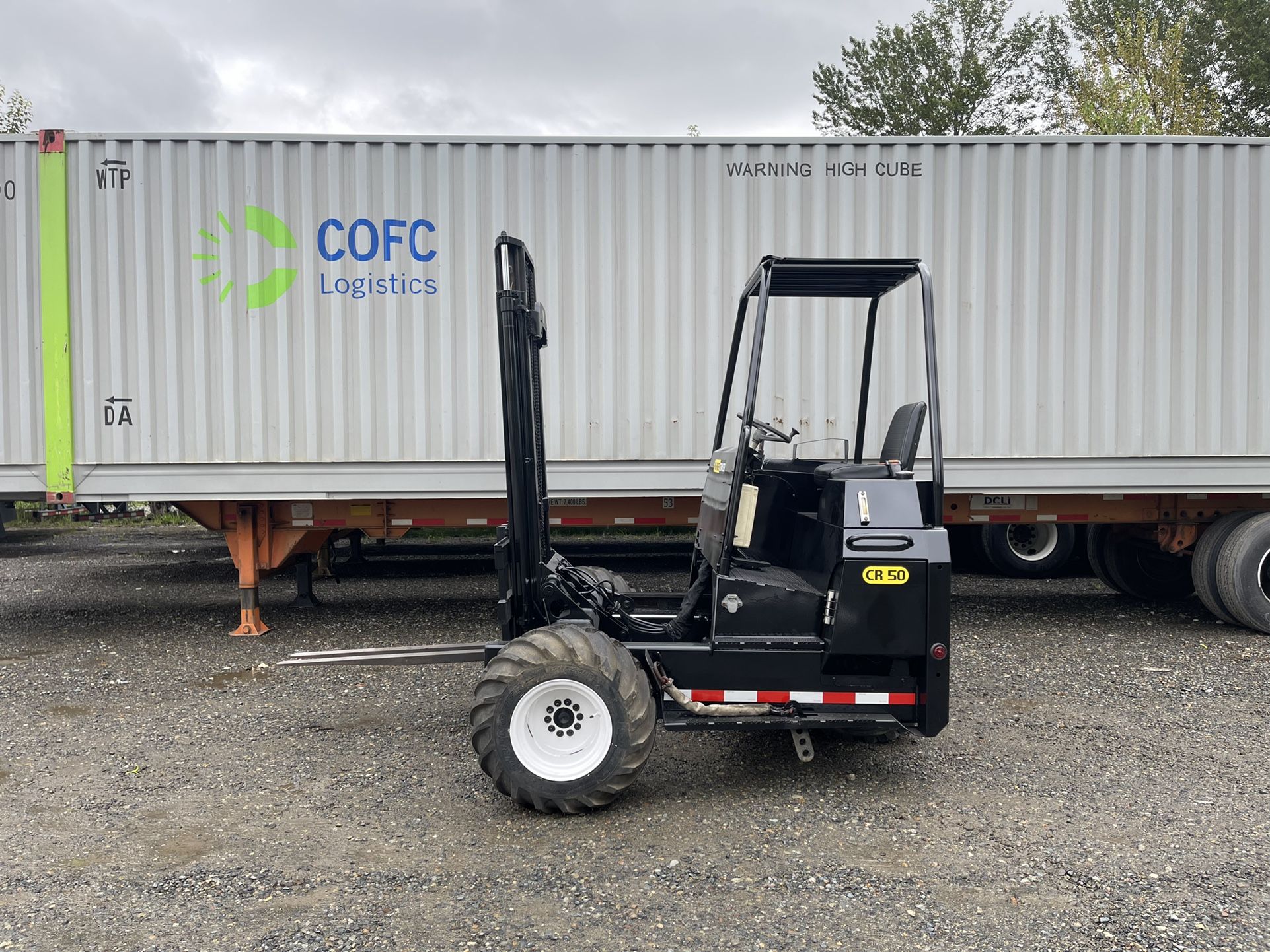 2012 PALFINGER CR55 PIGGYBACK FORKLIFT