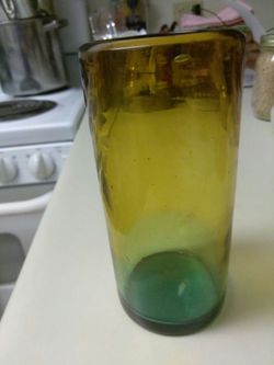 Hand Blown Glass Vase/Bud Vase