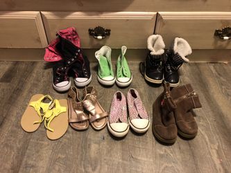 Girls shoes size 13 - size 3