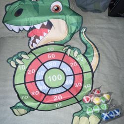 Dinosaur Dart Board