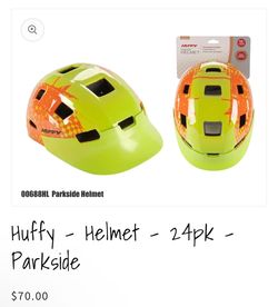 Huffy helmet