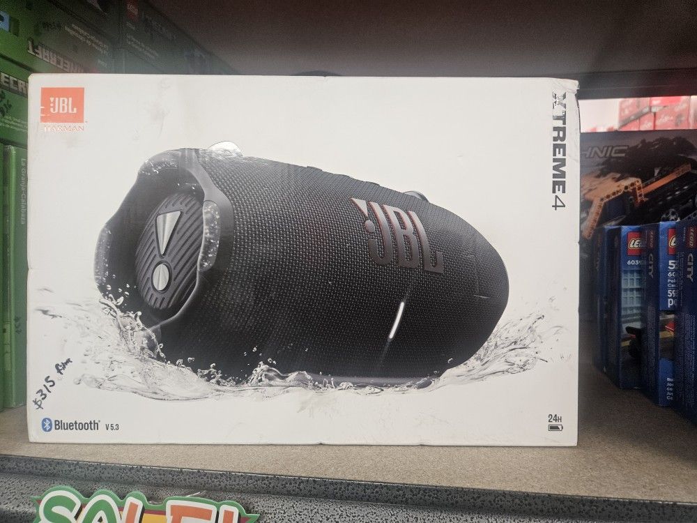 BL Xtreme 4 Portable Bluetooth Speaker Powerful Sound and Deep Bass IP67 Waterproof 24 Hours of Playtime Powerbank PartyBoost for Multi Speaker