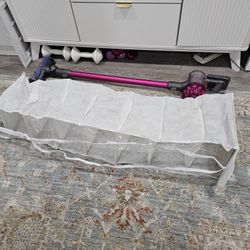 New, never used Hanging Closet Organizer, 8-Shelf with zipper- White