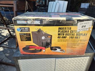 Plasma cutter, 40 amp 240 volt Chicago Electric