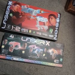 Laser X Laser Tag Complete Setup. New.
