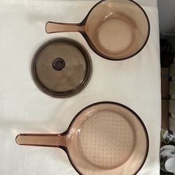  Vintage corning Vision, cookware made in France and US