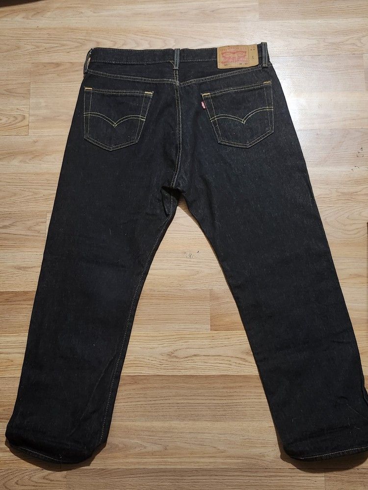 Levi's 501s Jeans Charcoal W36 L30 (New No Tags)