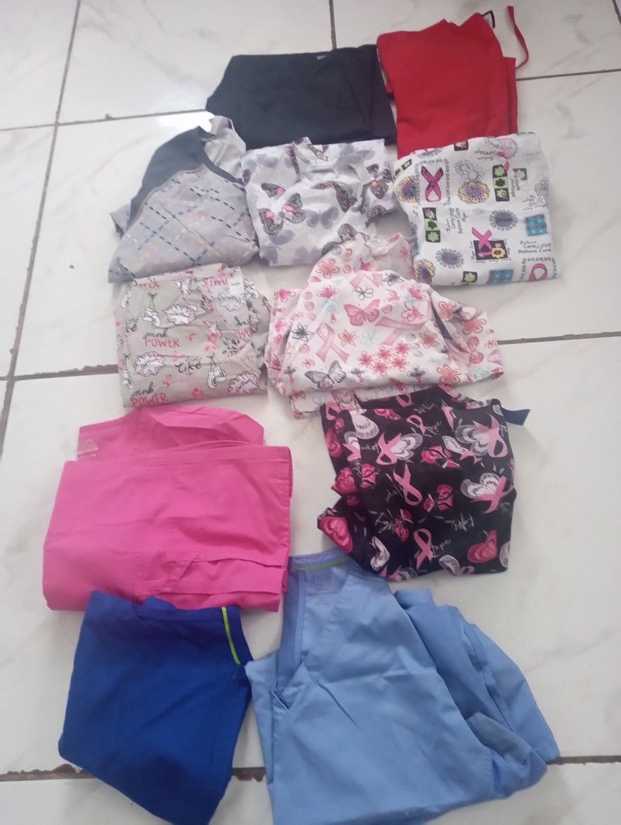 Scrub Tops, Pants 