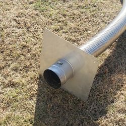 Pellet Stove Pipe Liner 4" 10' Flexible Chimney Liner