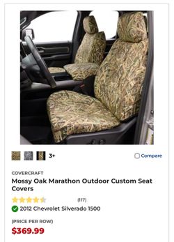 Seat covers- max 4 camo