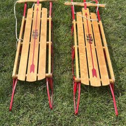 Flexible Flyer Wooden Sleds 🛷 