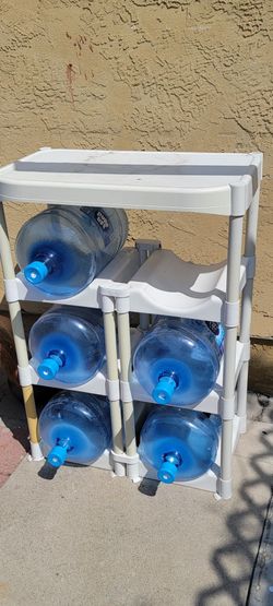 5-Gallon Water Jug Storage Rack