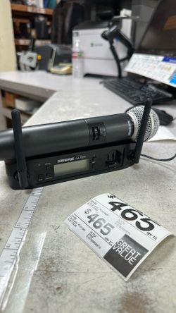 Shure receiver GLXD4 Mic SM58