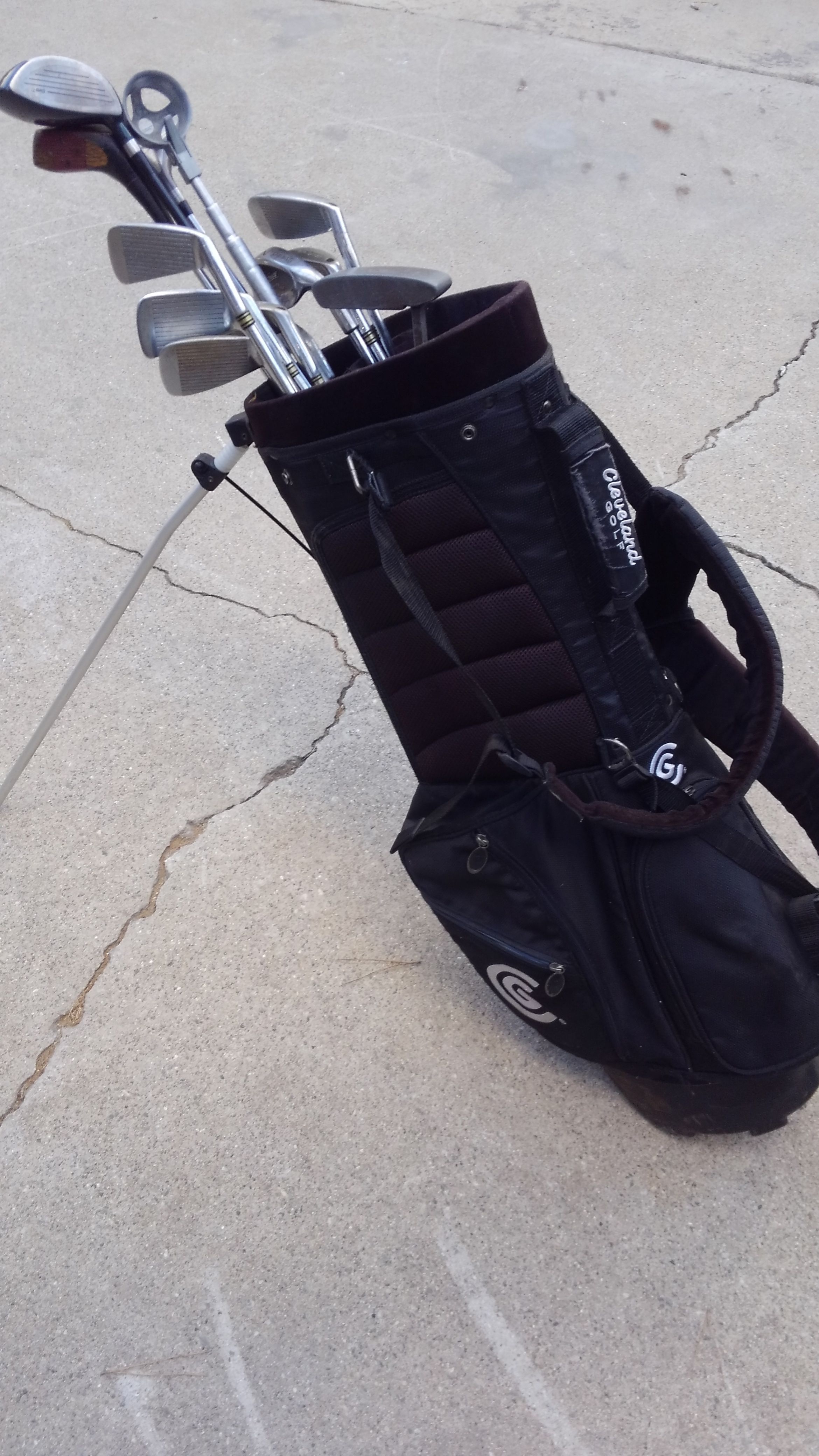 Pro left handed ultra lite golf clubs