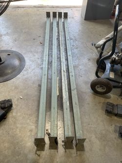 Heavy Duty Pallet Rack Cross Beams 8 Ft Each Tear Drop Style 