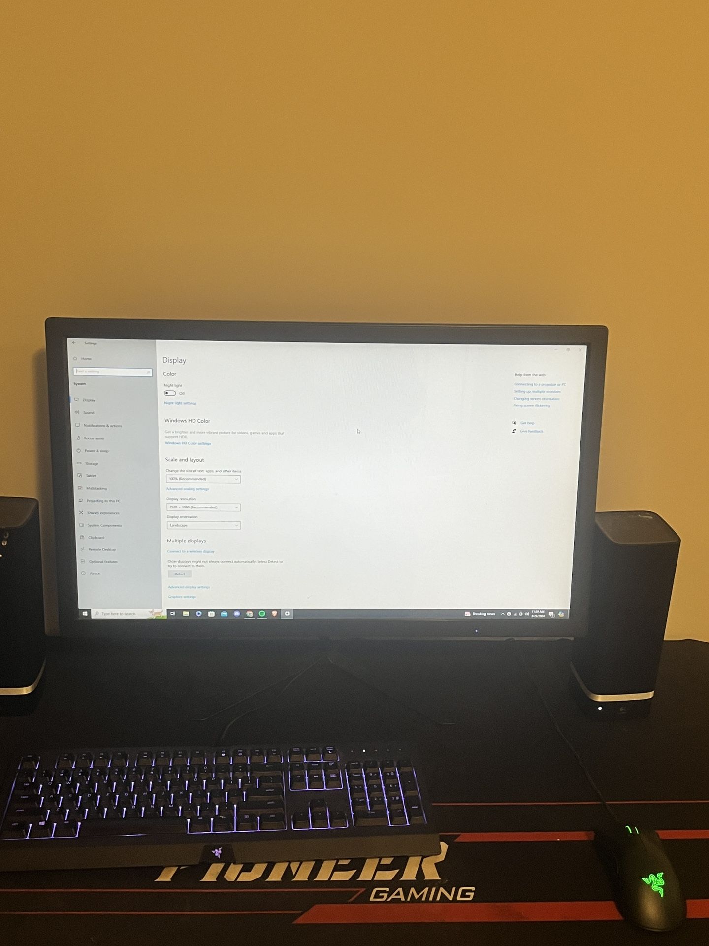 Pc setup