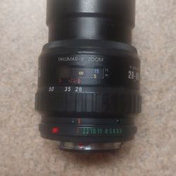 Takumar-F Zoom 28-80 MM f3.5-4.5 Lens And Tiffen 58mm Sky 1-a