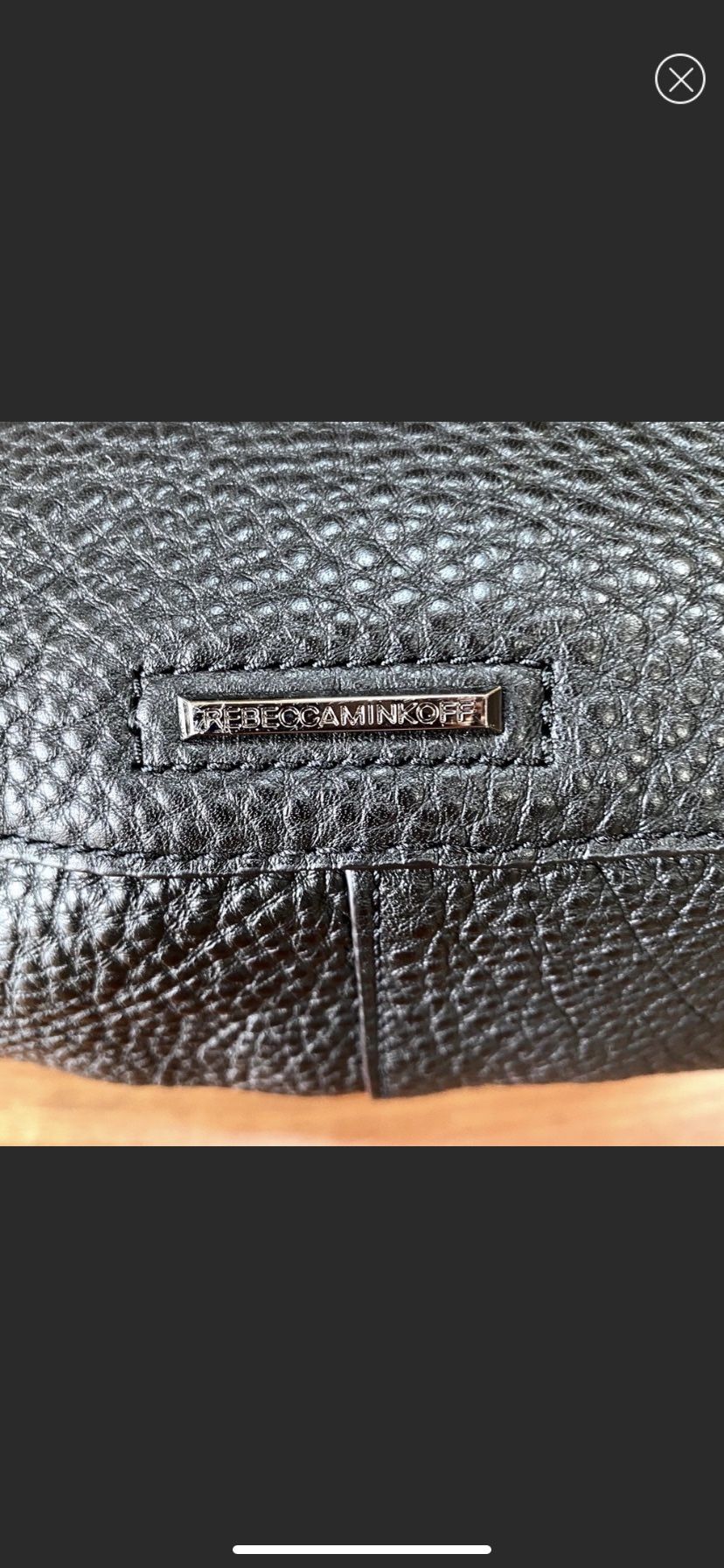 NEW Rebecca Minkoff Darren Hobo Leather Bag - Black