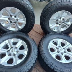 17" TOYOTA WHEELS WITH LT IRONMAN TIRES