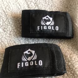 Figolo Hand Wraps, BLK 66” for Boxing, MMA