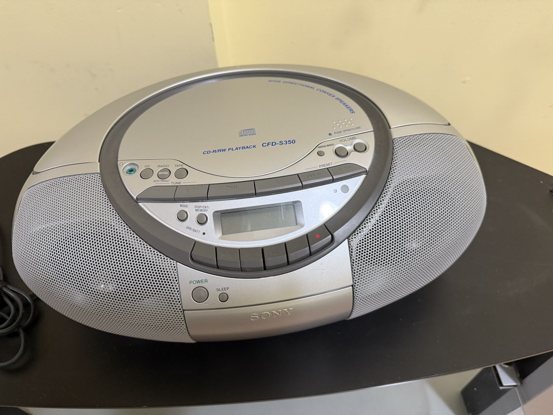 Sony AM FM Radio And CD Player