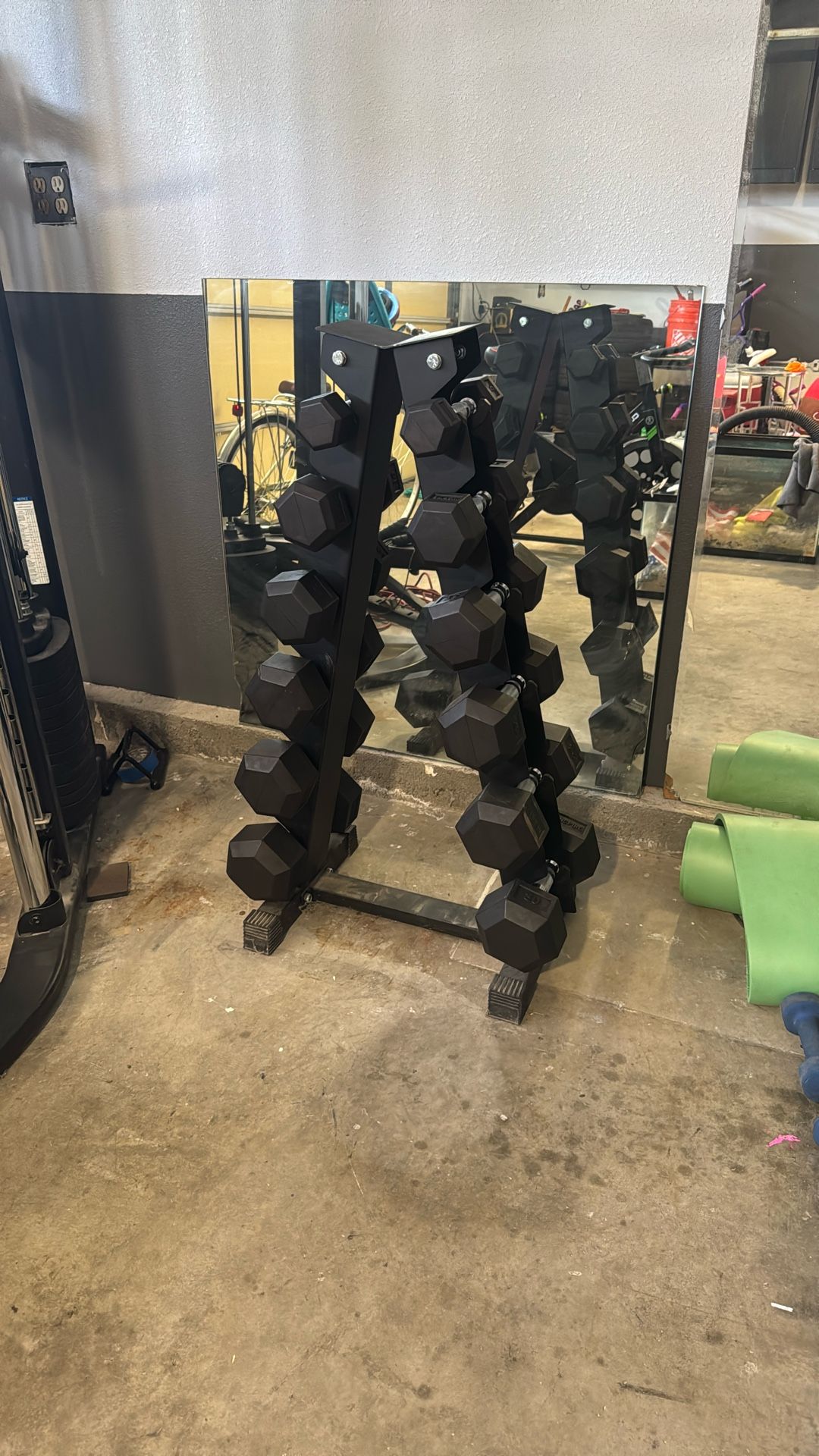 Inspire Dumbbell Set With Rack
