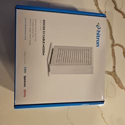 Hitron docsis 3.1 cable modem xfinity cox spectrum