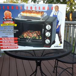 George Foreman 8 in 1 Toaster Broiler Model GRV660 for Sale in