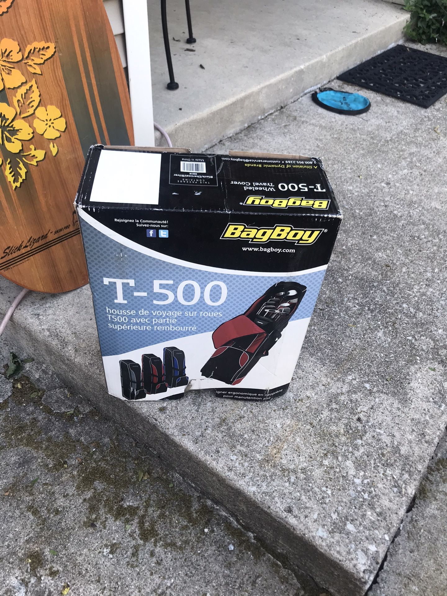Bagboy Golf Travel Bag T 500 Nib