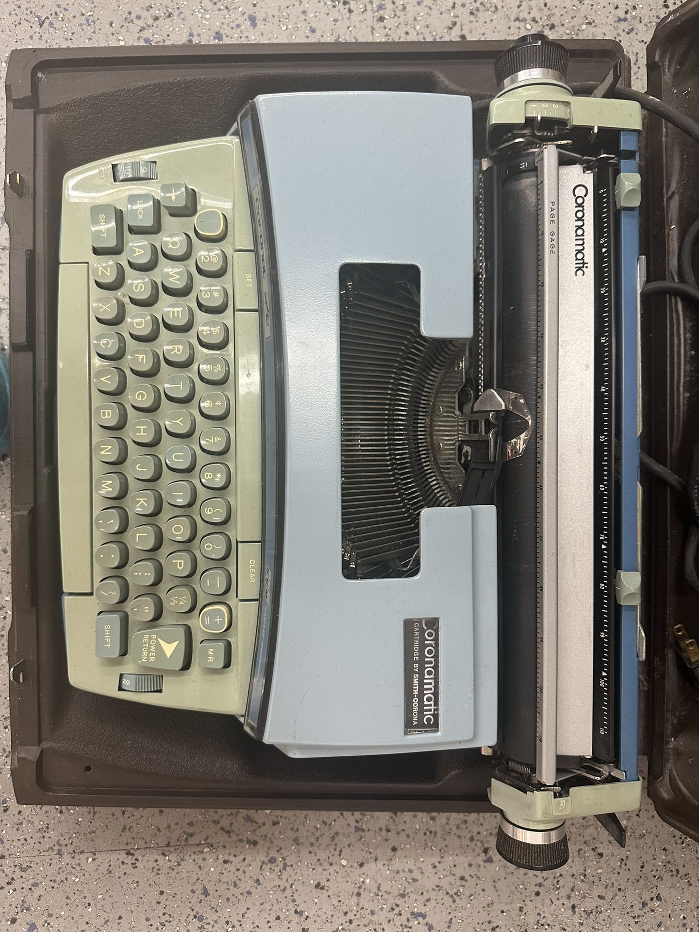 Smith Corona Coronet Super 12 Coronamatic Electric Typewriter