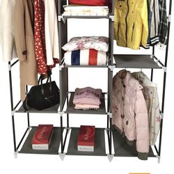 Youud Wardrobe Storage Standing Closet