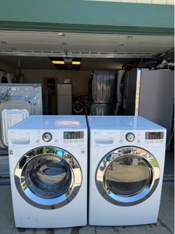 Set Washer & Electric Dryer Lg