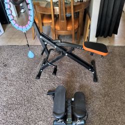 New Hover Board And Ab Machine