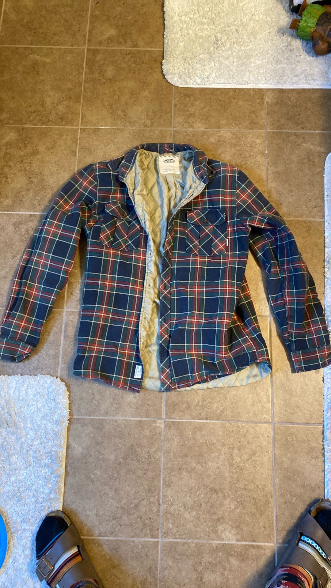 Men’s Vans Flannel Coat
