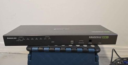 Two IOGEAR 8-Port USB PS/2 Combo VGA KVMP Switch with USB KVM Cables, asking $50 per each unit