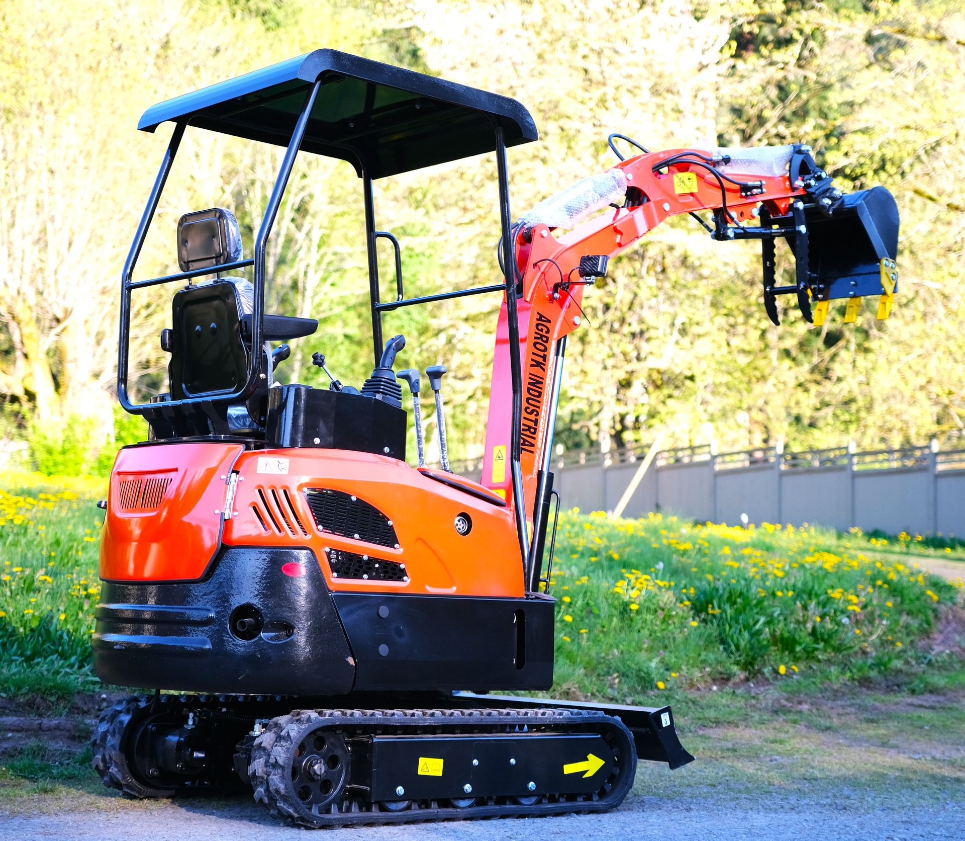 NEW AGT YNT18 YANMAR Diesel Excavator | w/hydraulic thumb, pilot controls