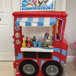 Girls Toys Kitchen And Food Truck Ice Cream Hot Dogs