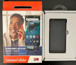 Consumer Cellular Avid 589 Phone With Casew