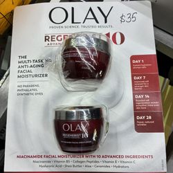 Olay Regenerist 10 Advanced Niacinamide Multi-Tasking Anti-Aging Facial Moisturizer 2-Pack