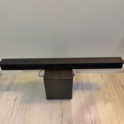 Vizio sound bar with subwoofer