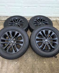 20" OEM Ford F-150 Wheels and Tires MINT CONDITION!