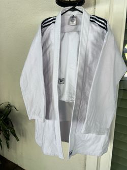 White adult Judo Gi